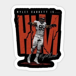 Myles Garrett Cleveland HIM Sticker